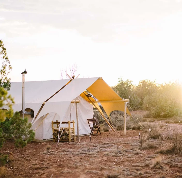Inside Under Canvas Grand Canyon: Safari Tents, Communal Dining, and Stargazing Domes