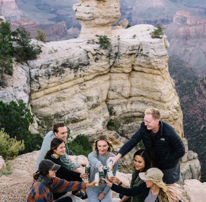 We Had a Picnic on the Edge of the Grand Canyon