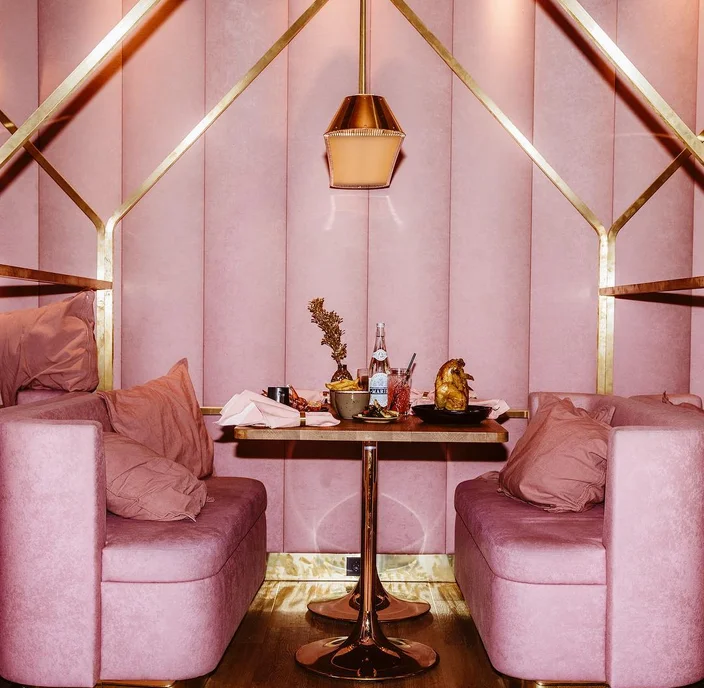 This New Restaurant Is Seriously Pink, in a Really Good Way