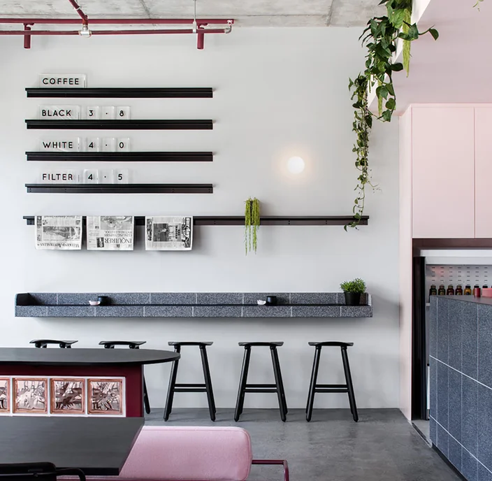 No Need for Rose-Colored Glasses at This Perky Melbourne Café