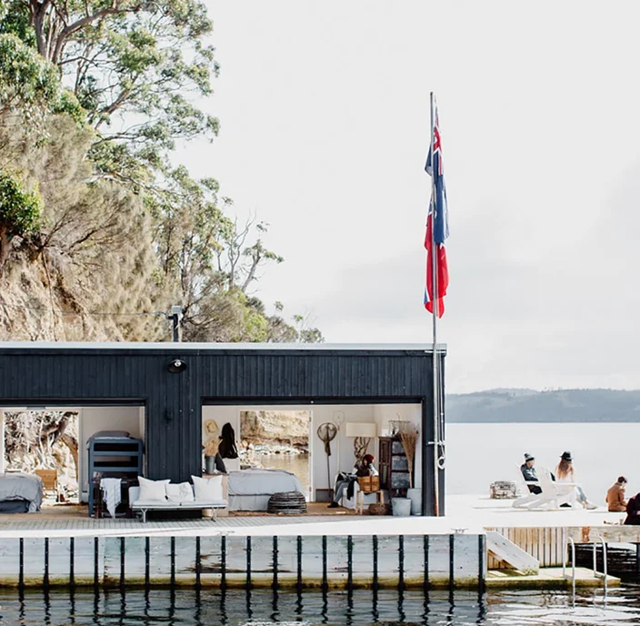 The Perfect Private Island Off Tasmania’s Coast for a Sea-Inspired Fête