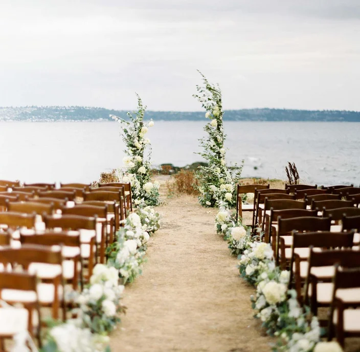 This Foggy Seaside Wedding Had Kilts, Oysters and a Guest Appearance by Orcas