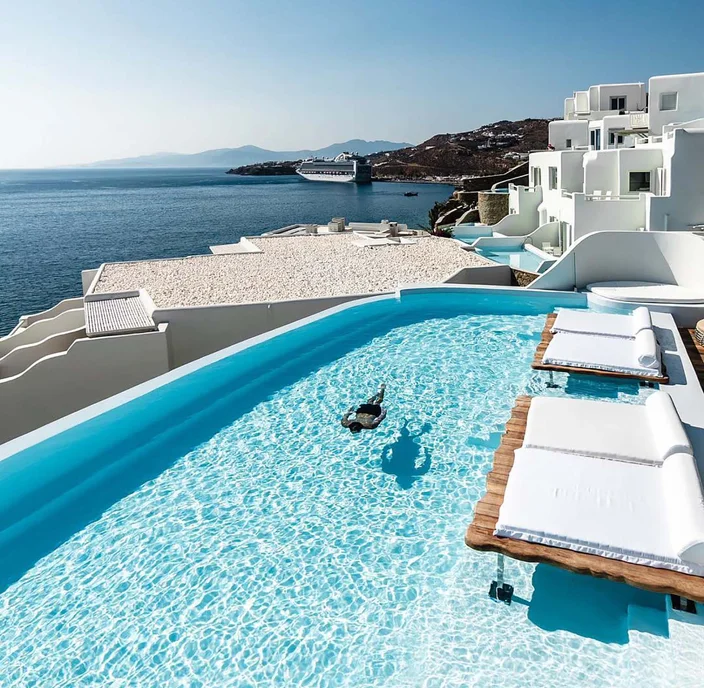 Head to Mykonos' Hottest Hotel for Your Next Birthday Bash
