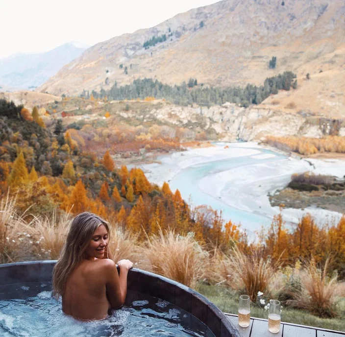 Canyons, Cedar Hot Tubs and Crisp Mountain Air Reign Supreme in New Zealand