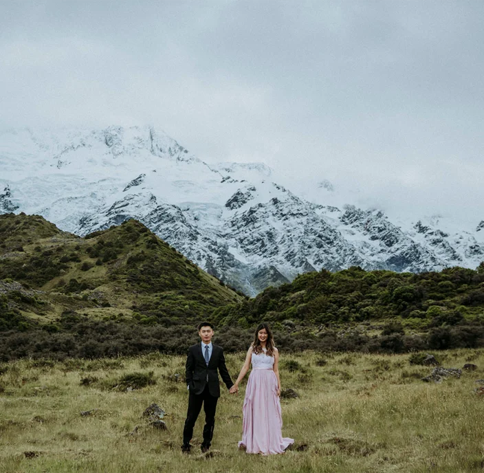 A New Zealand Adventure Turns Into A Gorgeous Engagement Shoot