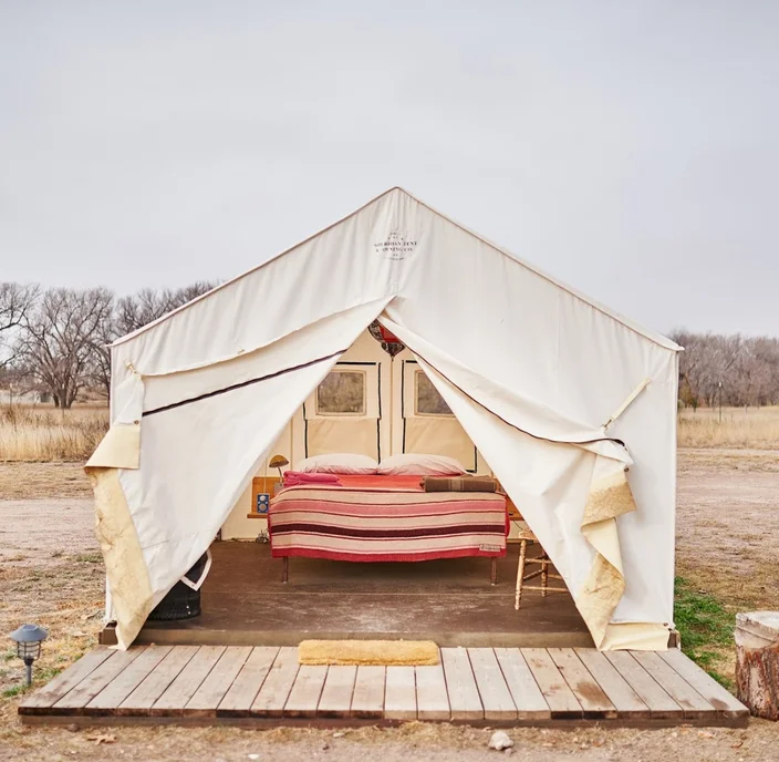 Stay in an Airstream or a Teepee at This Crazy Cool Marfa Glampsite