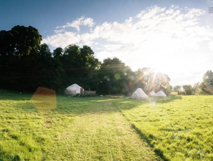 Glamorous Camping in True Irish Fashion
