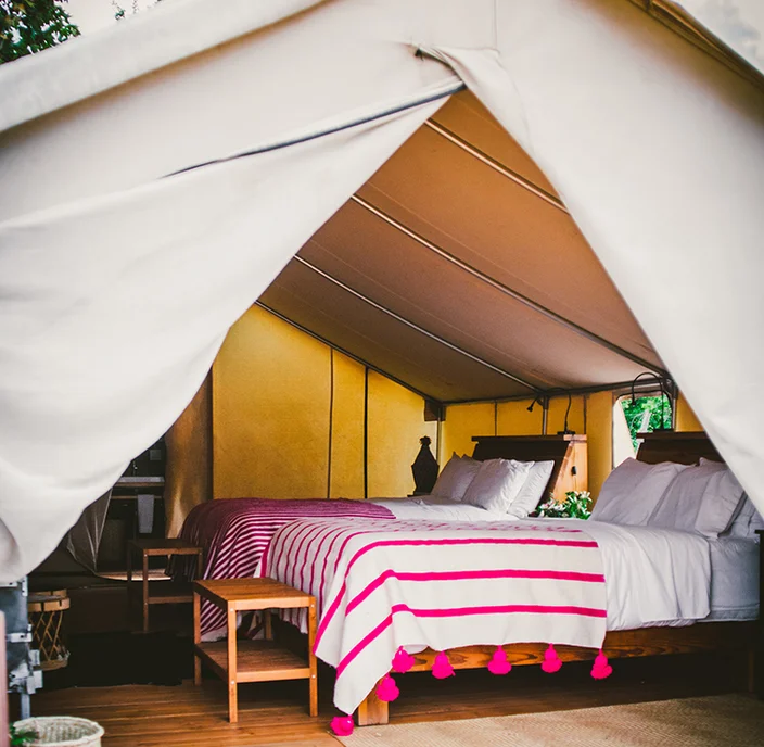 Did You Know There's a Baja California Glampground Surrounded by Vineyards with Views of the Sea?