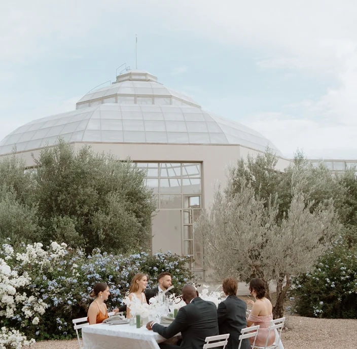 This Micro Wedding in Mexico was Hosted at a Garden Filled Ranch Venue