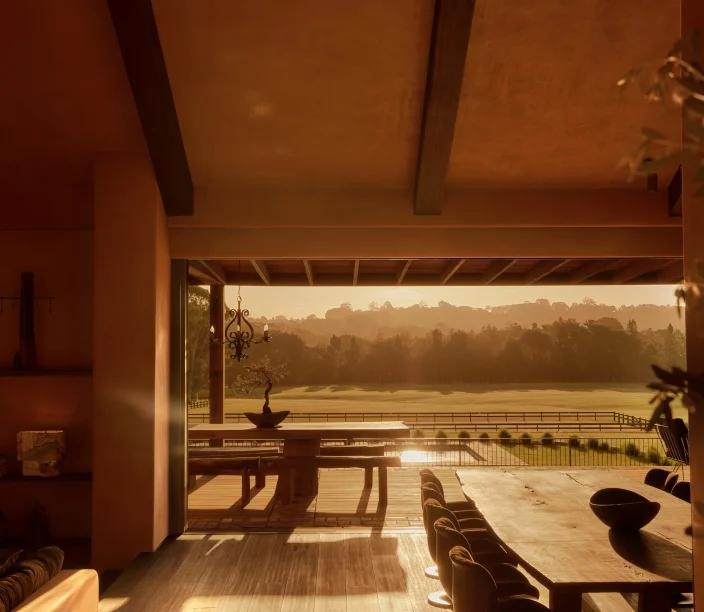 The Stylish Ranch Where Friends Gather for Tennis, Trail Rides, and Rosso Cocktails Under the Stars